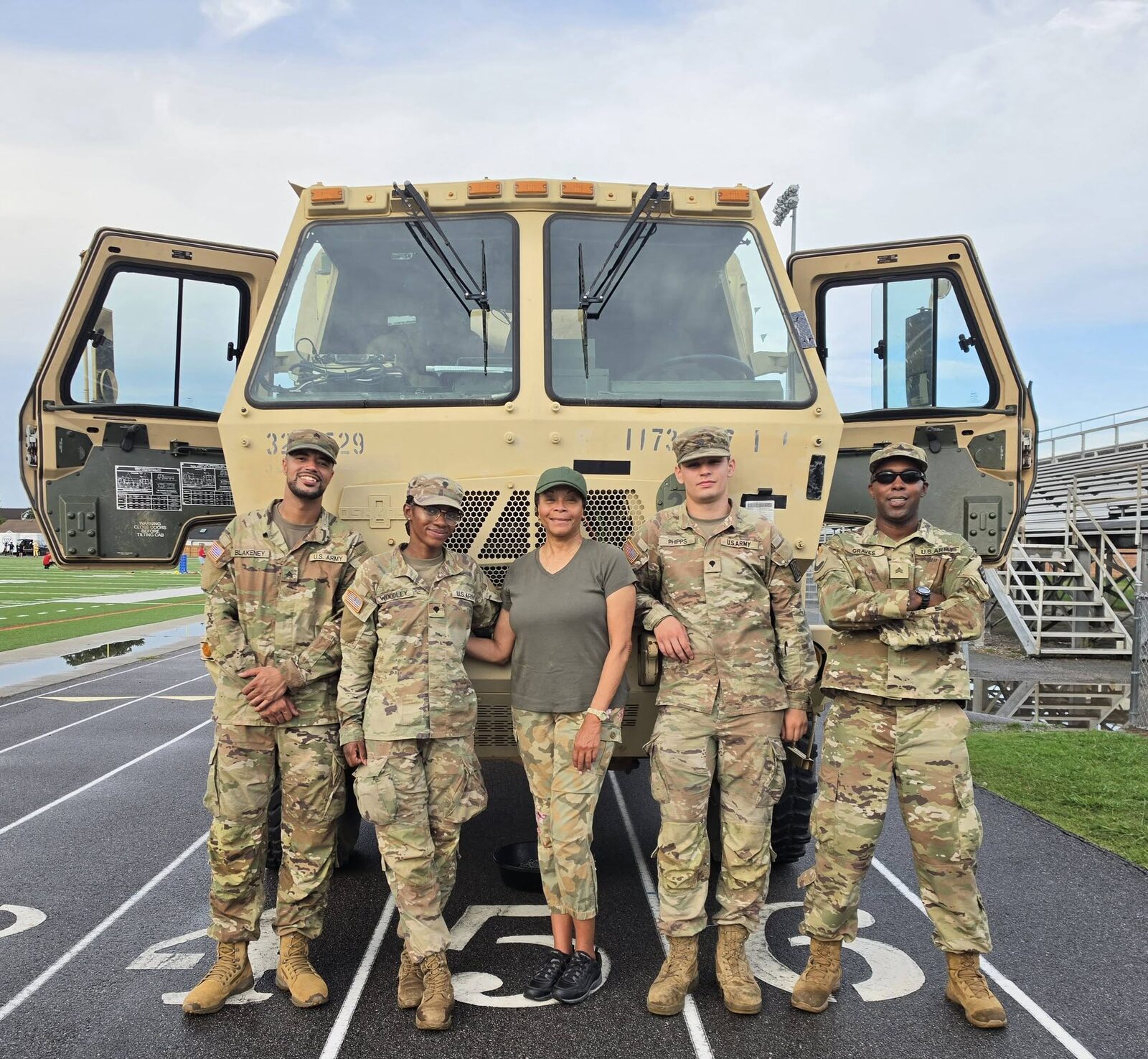 Service members join National Night Out